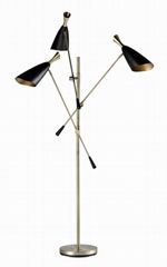 Standing lamp with 3 heads