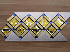 195X495 Metal Mosaic Tile Glass Mosaic Tile Mosaic Tile Manufacturer