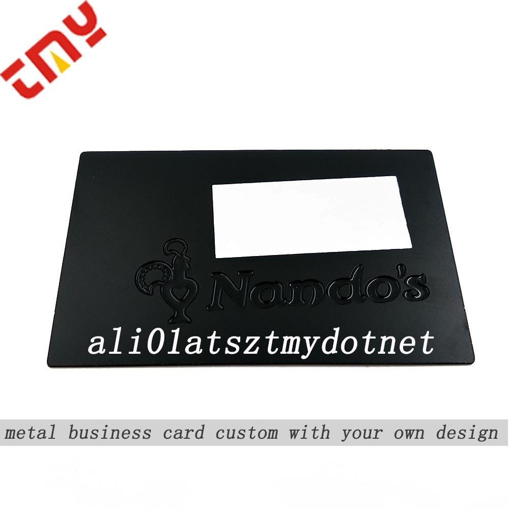 Luxury Sublimation Metal Business Cards,Anodized Metal Business Cards Wholesale 2
