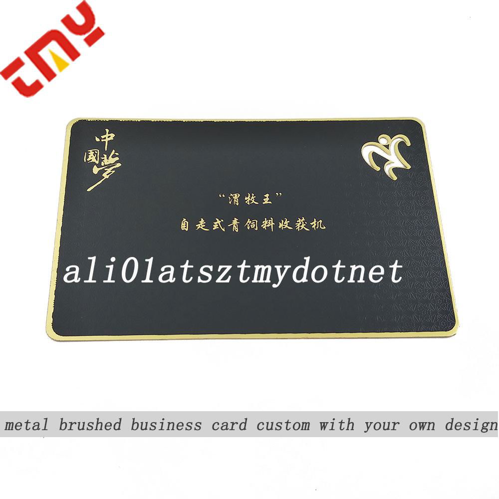 Luxury Sublimation Metal Business Cards,Anodized Metal Business Cards Wholesale 5