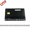 Custom Blank Metal Credit Cards,Black Metal Business Card Printing 2