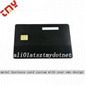 Cheap Nfc Metal Name Business Card Black