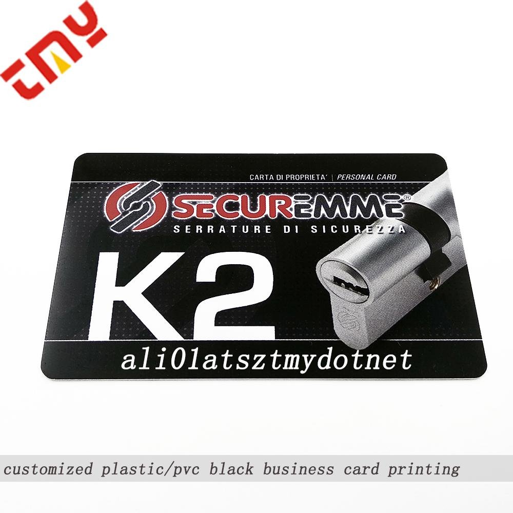 Custom Pvc Digital Spot Uv Embossed Magnetic Business Card Printing With Spot UV 4
