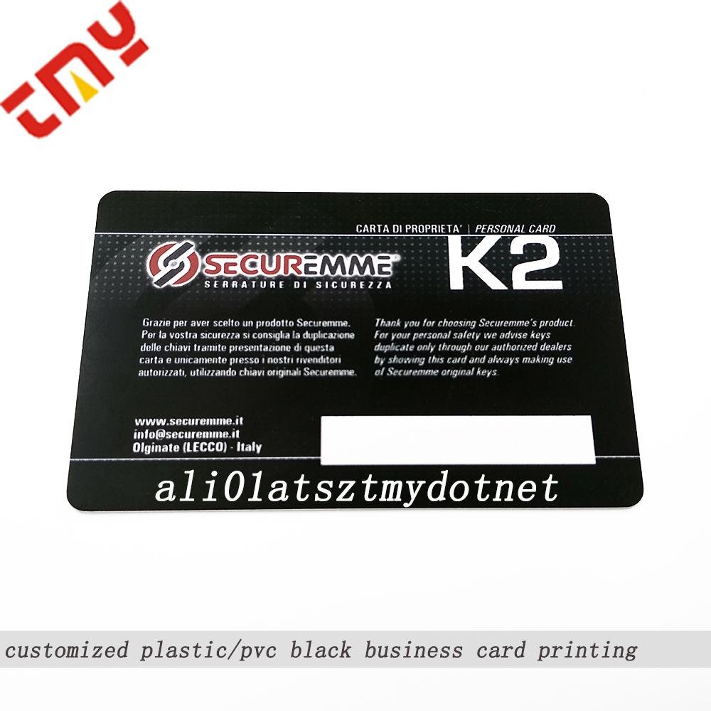 Custom Pvc Digital Spot Uv Embossed Magnetic Business Card Printing With Spot UV 5
