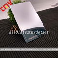 Custom Die Cut Plastic Mirror Foil Business Card Printing 4