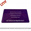 Custom Printable Clear Plastic Student Id Cards Printing 1