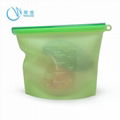 Wingenes Home Food Sealing Container Reusable Storage Silicone Food Fresh Bag 2