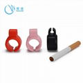 2019 Wholesale Factory Custom Novel Design Silicone Cigarette Finger Ring Holder