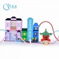 2019 Reusable Adhesive Silicone Building Brick Base Tape Toys metal toy