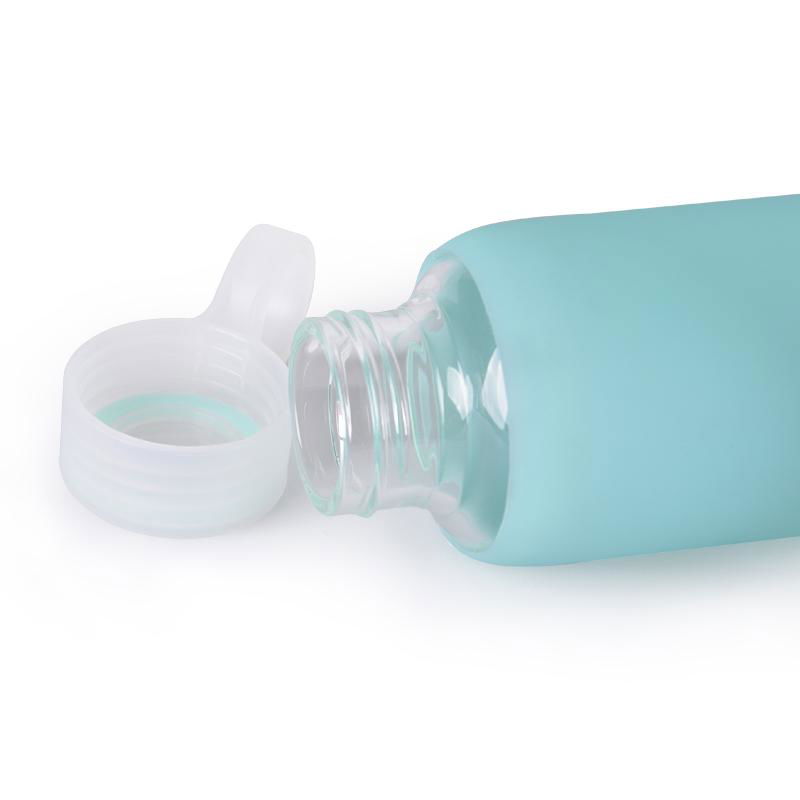 Wingenes Silicone Sleeve For Glass Water Bottle 2