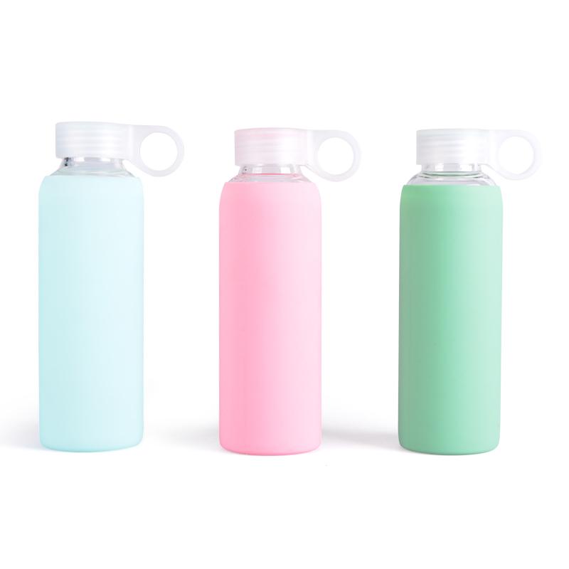 Wingenes Silicone Sleeve For Glass Water Bottle 3