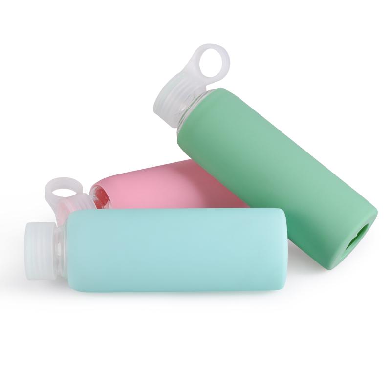 Wingenes Silicone Sleeve For Glass Water Bottle 4