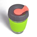 Wingenes Newest design silicone coffee cup, reusable coffee cup