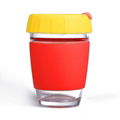 Wingenes Newest design silicone coffee cup, reusable coffee cup