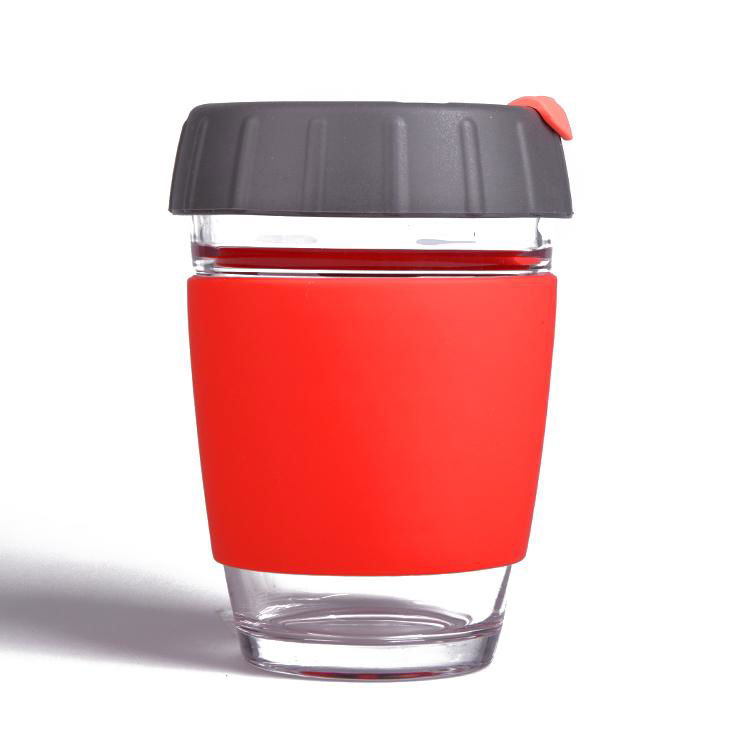 Wingenes Newest design silicone coffee cup, reusable coffee cup 4