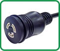 NEMA L5-20R UL Locking female connector XR-510 