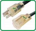 Hospital Grade Power Cord NEMA 5-15P TO