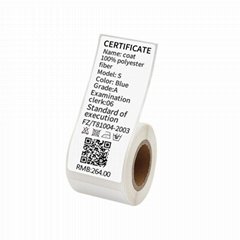 20mm to 80mm width 7 layers direct adhesive thermal paper 80mm