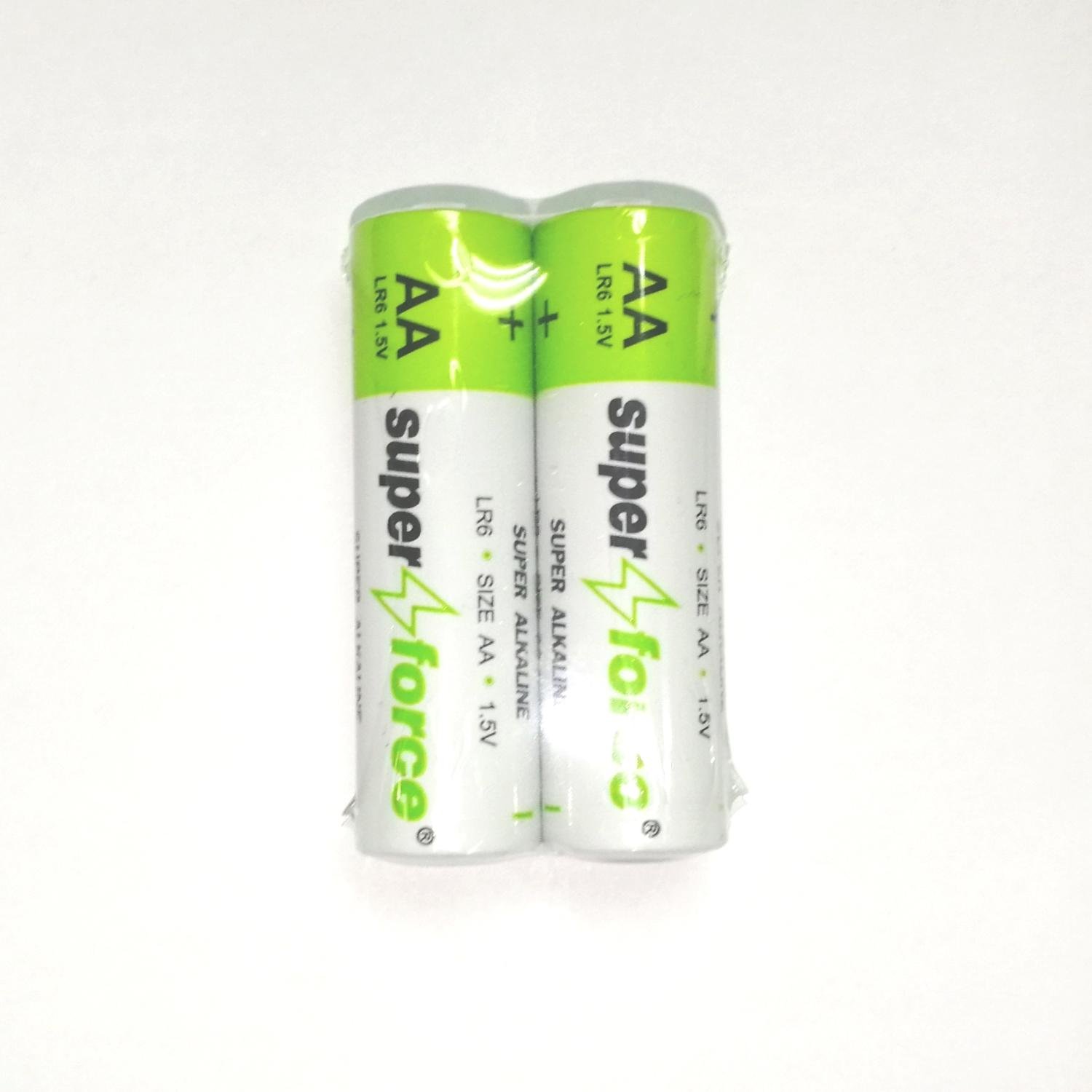 High Capacity Alkaline Batteries LR6 AA size