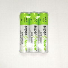 Alkaline Battery LR03 AAA size 3pcs shrink 