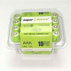 Super Alkaline AAA size LR03 Pvc Box of 24 (Hot Product - 1*)