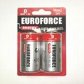 Super Heavy Dudy R20 D size Zinc Manganese Dry Battery 1