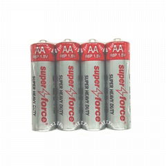 Super Heavy Dudy R6P AA size Zinc Manganese Dry Battery