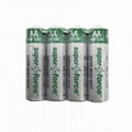 Zinc Carbon Battery R6P AA size UM-3 1.5V  1