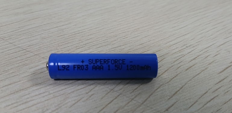 Li-FeS2 L92 FR03 FR10450 Lithium 1.5V AAA size