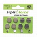 CR2032 3V Lithium Button Cell Battery