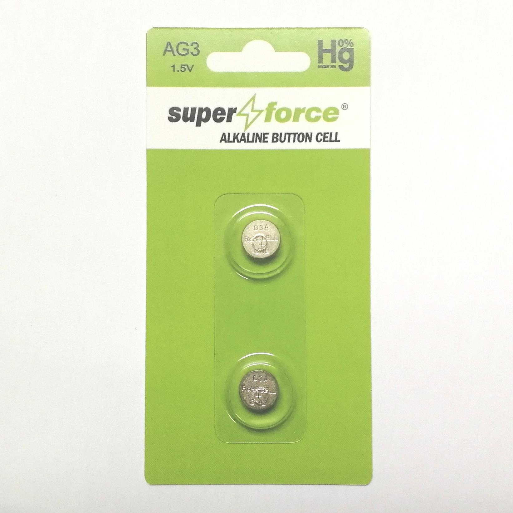 LR41/AG3 Alkaline Button Cells LR41/AG3 BP2 Superforce (China