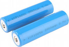 Li-Ion ICR18650 3.7V 2800mAh Rechargeable Battery