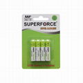 Ultra Alkaline  Super Alkaline Batteries LR03 AAA AM-4 size 1.5V  1