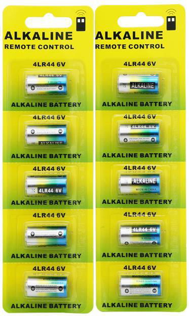 Alkaline Battery 4LR44 6V size , 4A76, L1325