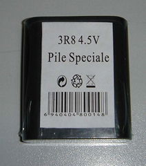 3R8 4.5V Piles Saline