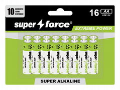 Ultra Power Alkaline Batteries LR6 AA 16pcs blister