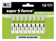 Ultra Power Alkaline Batteries LR03 AAA 16pcs blister 