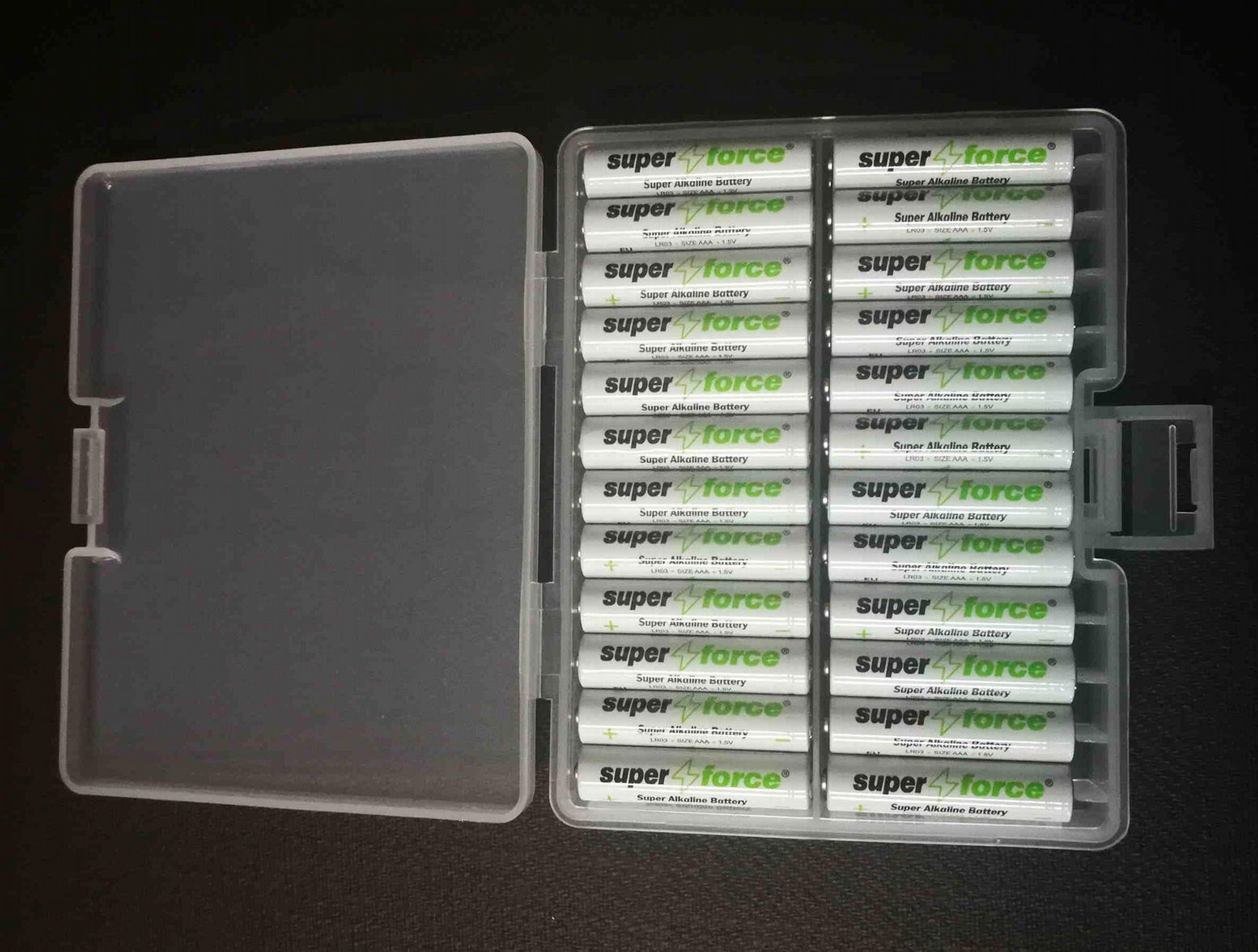 Storage Box Packaging Ultra Alkaline Batteries LR03 AAA size 48pcs