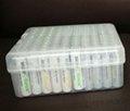 Alkaline Batteries LR03 AAA size 100pcs Storage Box