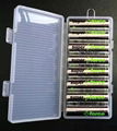 Baterie Alcalina AA & AAA size in storage box 