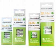 Super Alkaline Batteries LR6 AA, LR03 AAA Display Box (Hot Product - 1*)