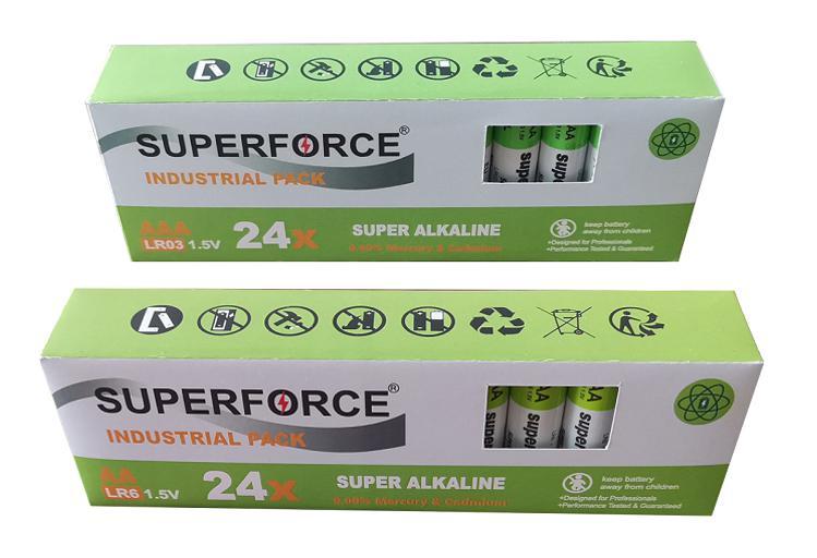 Super Alkaline Batteries AA,AAA,D,C,9V,4.5V,AAAA,4LR44,3R8,LR50,LR9,A625,A27,A23 5