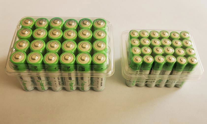 Alkaline Battery AA & AAA size 20pcs PVC Box  4