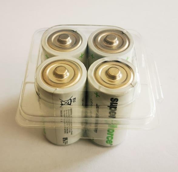 LR14 C size Alkaline Batteries 4pcs Pvc Box
