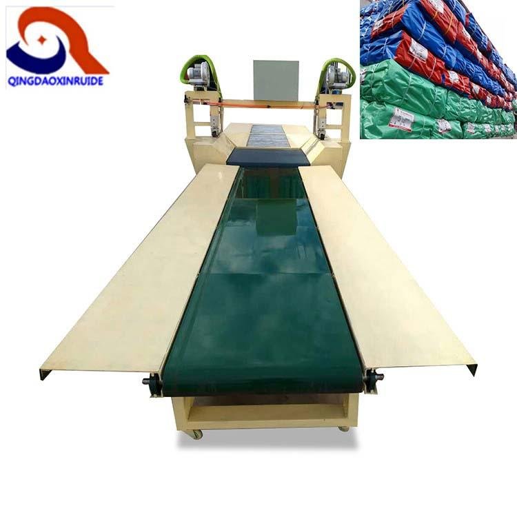 Double Head Hot Air Conveyor Belt Sewing Machine For Tarpaulin 4