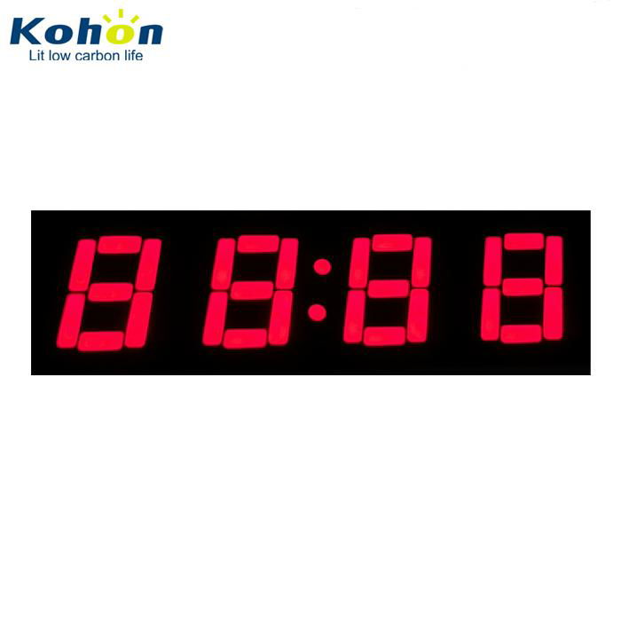 4-digit red yellow blue green white small 7 segment led display for timers  4