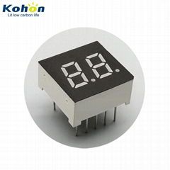 0.3 inch blue 7 segment led display 2 digit