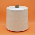 YIZHENG stable fiber 40s/2 raw white on plastic cone 100 spun polyester yarn 2