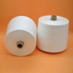 50/2 Hubei Yarn Raw white on paper cone TFO virgin bright 100% spun polyester