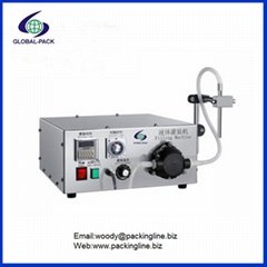 Semi automatic pump liquid filling machine